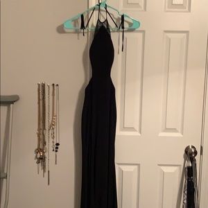 Navy Blue Formal Gown